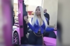 Nicki Minaj Goes Braless For Kmart Clothing Launch