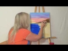 Free Painting Techniques with Aimee Rebmann and Creative Juices Arts- Oceans & Skies Part 2