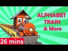 Alphabet Train | Wheels on the Bus | Plus Lot more 3D Rhymes for Children | KidsOne