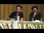 The Hobbit Panel Q&A with Dean O'Gorman and Aidan Turner at Boston Comic Con - Part 1