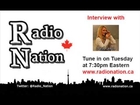 Sarah Lenore interview on Radio Nation (August 16th 2011)