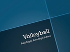 Bald Eagle Area Volleyball Eagles VS Bellefonte