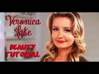 Veronica Lake Makeup and Hair Tutorial (With a Curling Iron!)