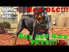 GTA 5 ONLINE | NEW! Possible DLC! | Buying and Owning PETS!!