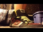 DC High Top shoes sweaty feet after skateboarding