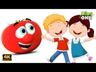 Gol Gol Ye Lal Tamatar | गोल गोल ये लाल टमाटर | बालगीत | 4K HINDI Rhymes For Children | KidsOneHindi