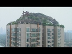 Villa complex built on top of 26-storey apartment block in Beijing, China