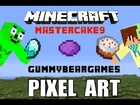 Minecraft Pixel Art Tutorial Ep.10 Purple Dye With GummybearGames