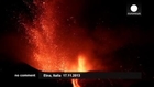 Mount Etna erupts for 16th time this year
