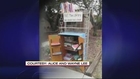 Homemade library stolen